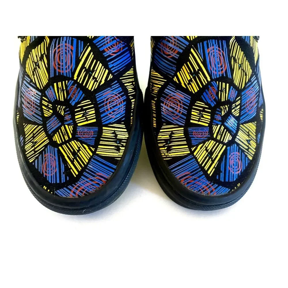 VANS X Disney Slip On Classic Nightmare Christmas Oogie Boogie Shoes 4.0 5.5 Glo - Picture 9 of 10